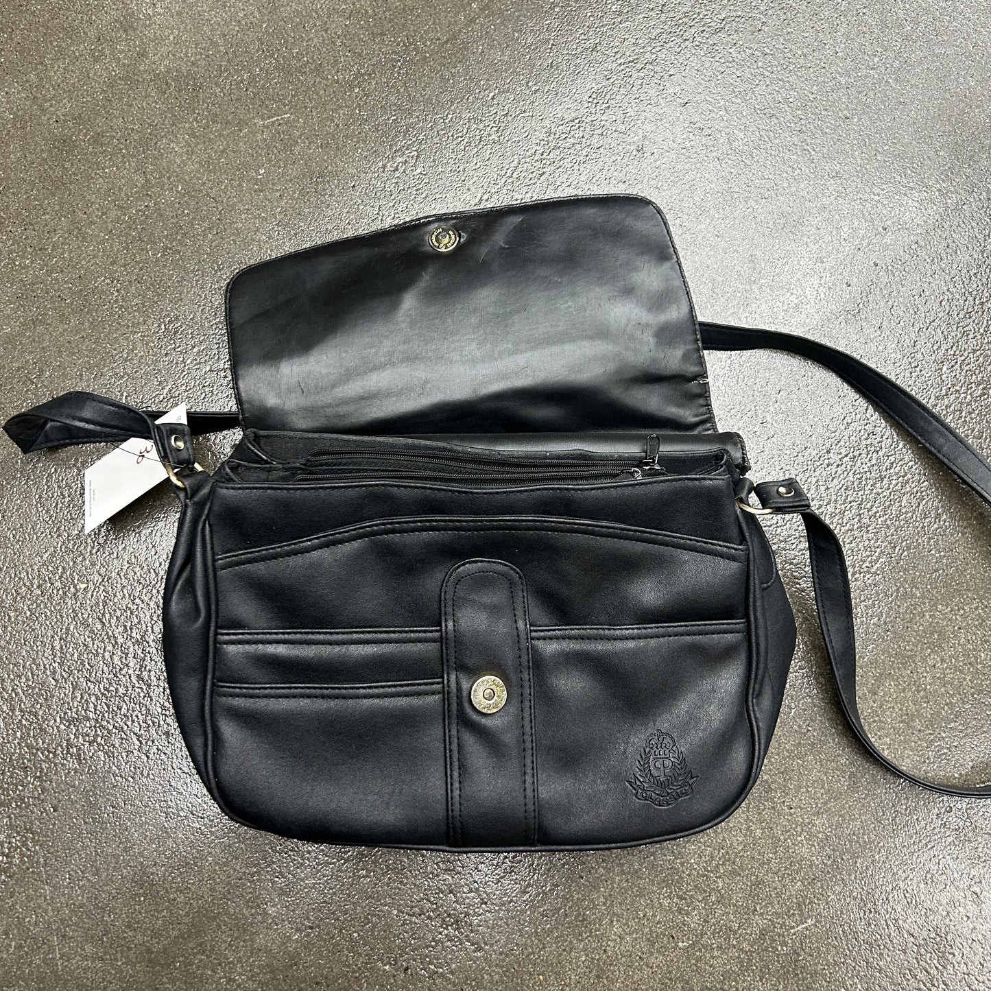 Vintage Leather Crossbody Bag