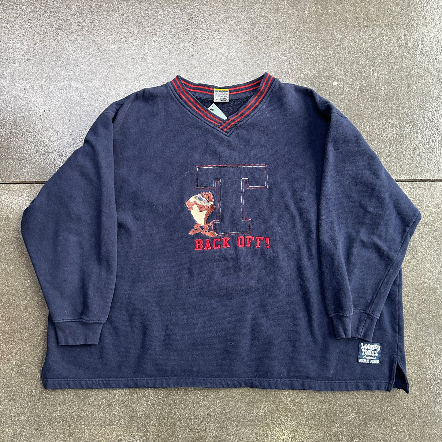 Vintage Looney Tunes Tasmanian Taz Devil Crewneck