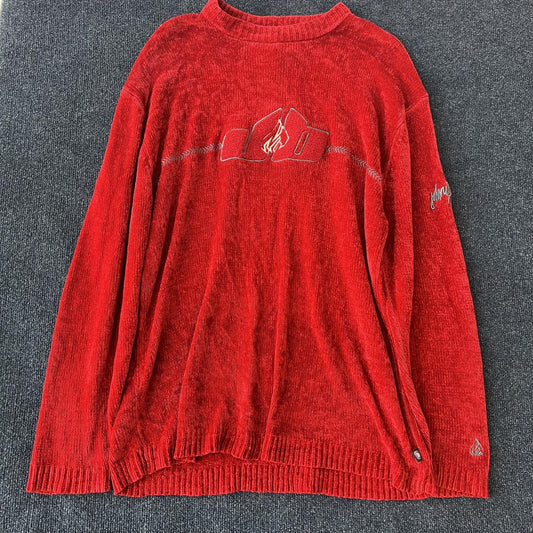Vintage 90s Johnny Blaze Chenille Sweater