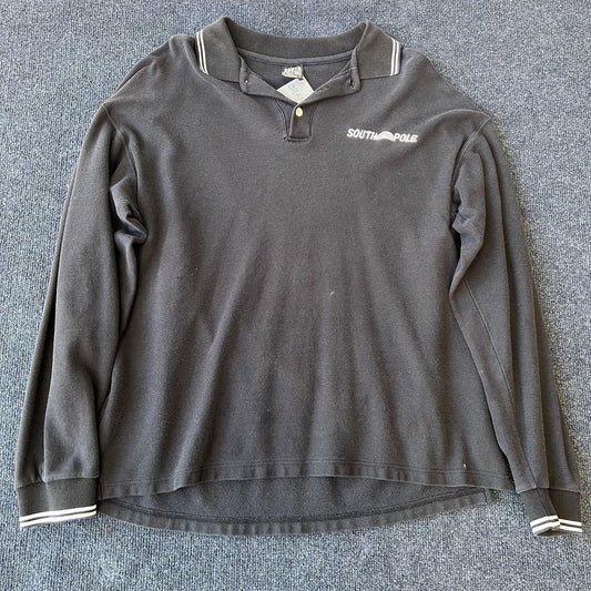 Y2K South Pole Collared Shirt