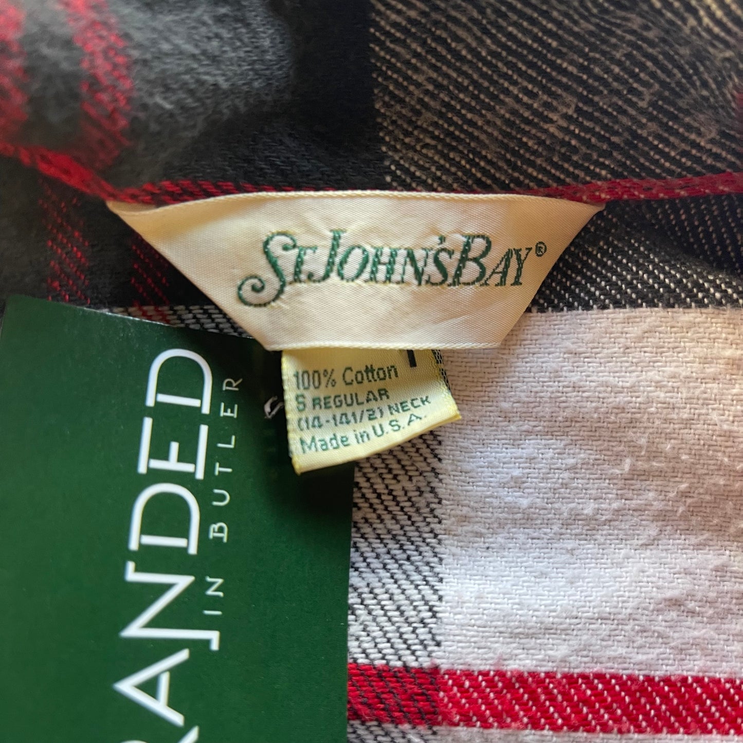 Vintage St Johns Bay Flannel