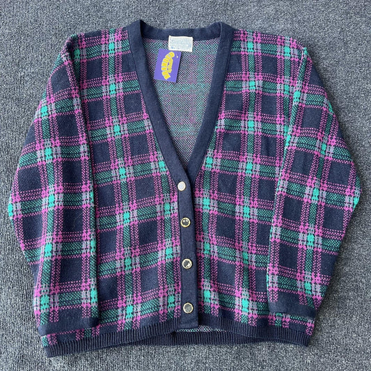 Vintage 90s Pendleton Wool Cardigan Sweater