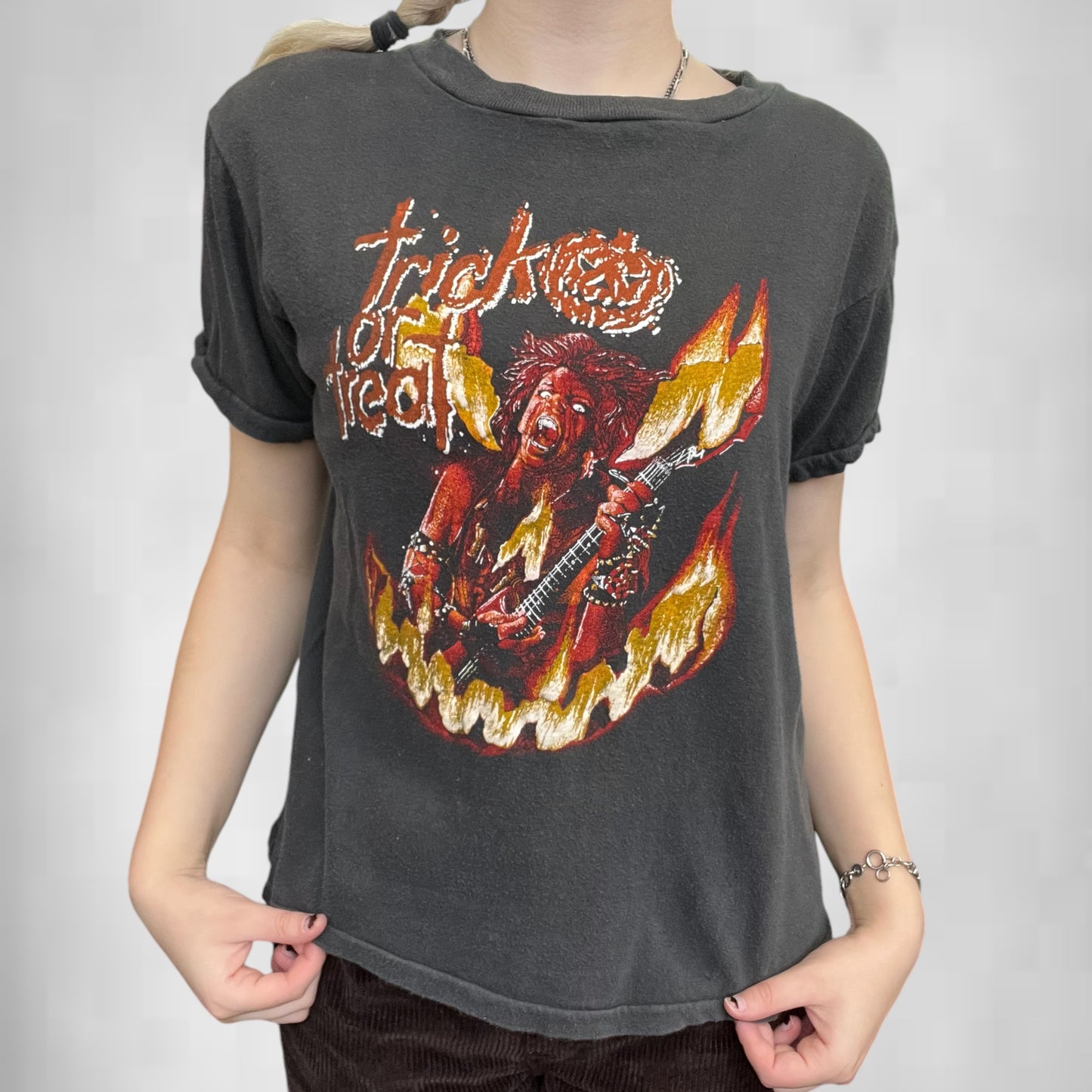 Vintage Trick or Treat Rock & Roll Tee