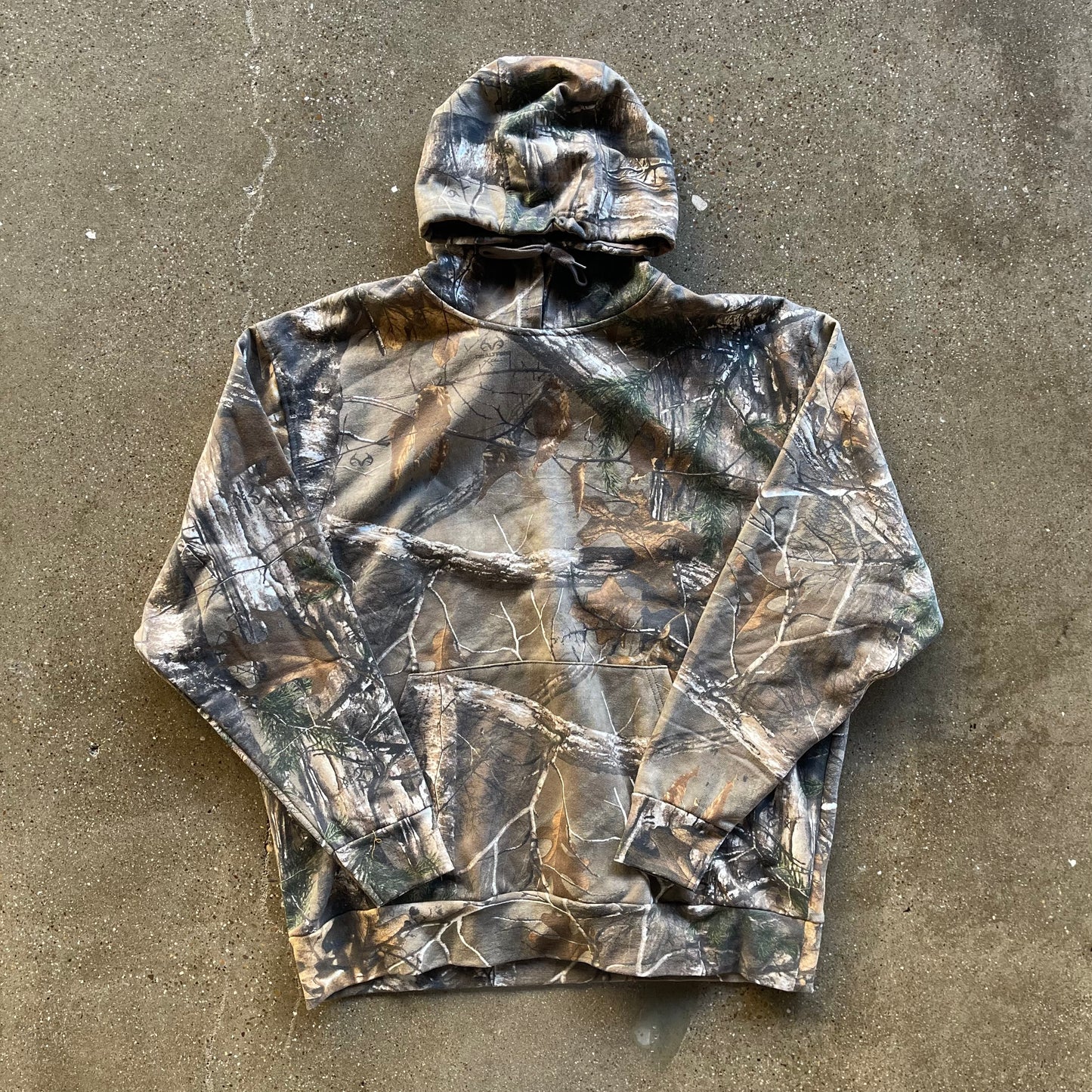 Vintage Bone Collector Camo Hoodie