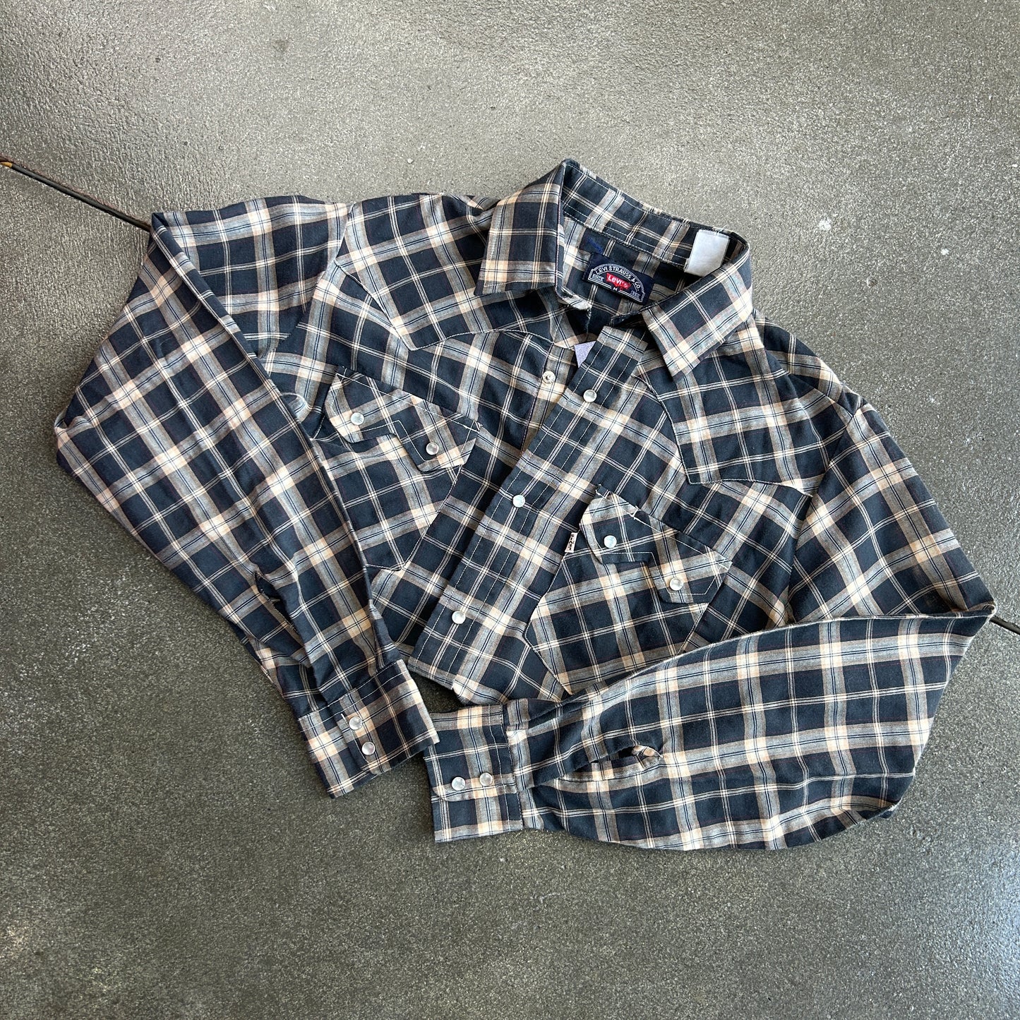 Vintage Levi’s Pearl Snap Flannel