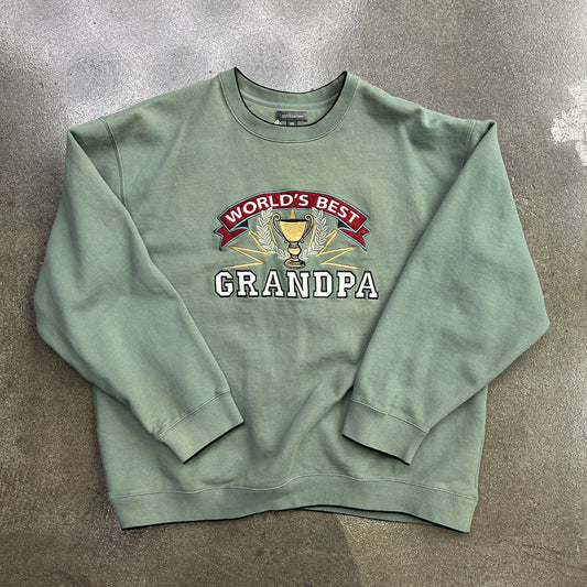 Vintage “Worlds Best Grandpa” Crewneck