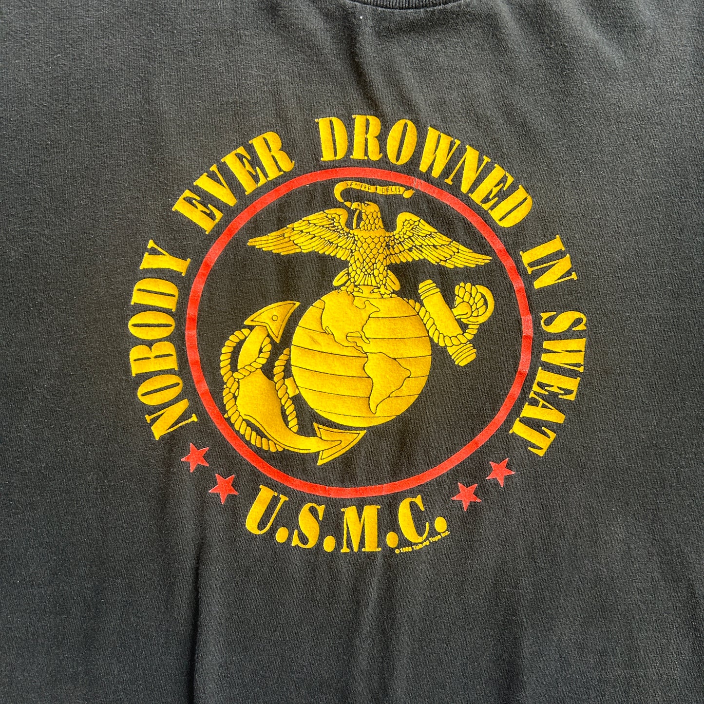 Vintage USMC Motivational Graphic Tee