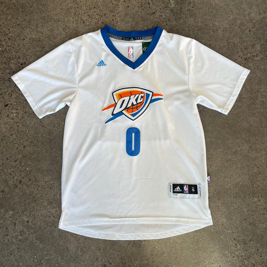 Vintage Russel Westbrook 0 OKC Jersey