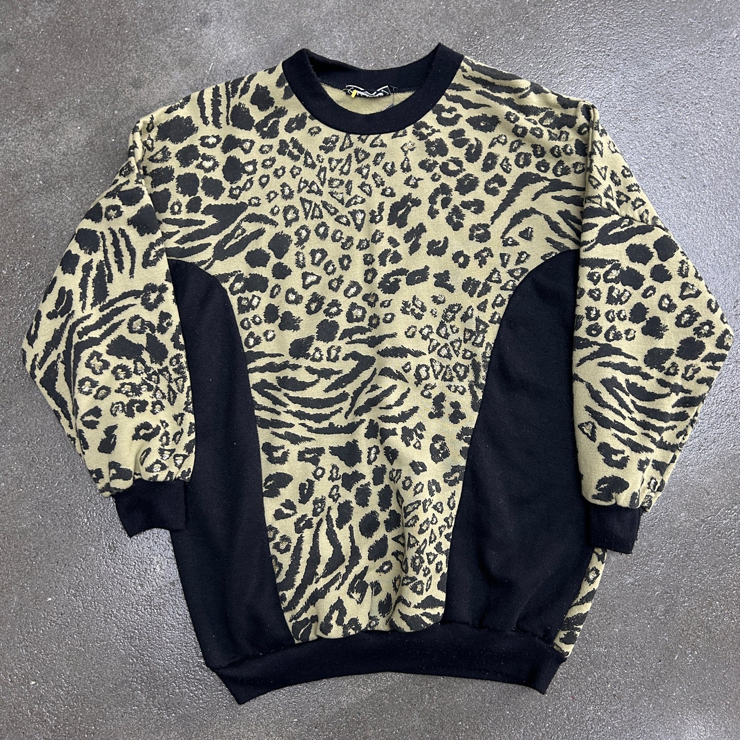 Vintage All Ways Leopard Print Sweater