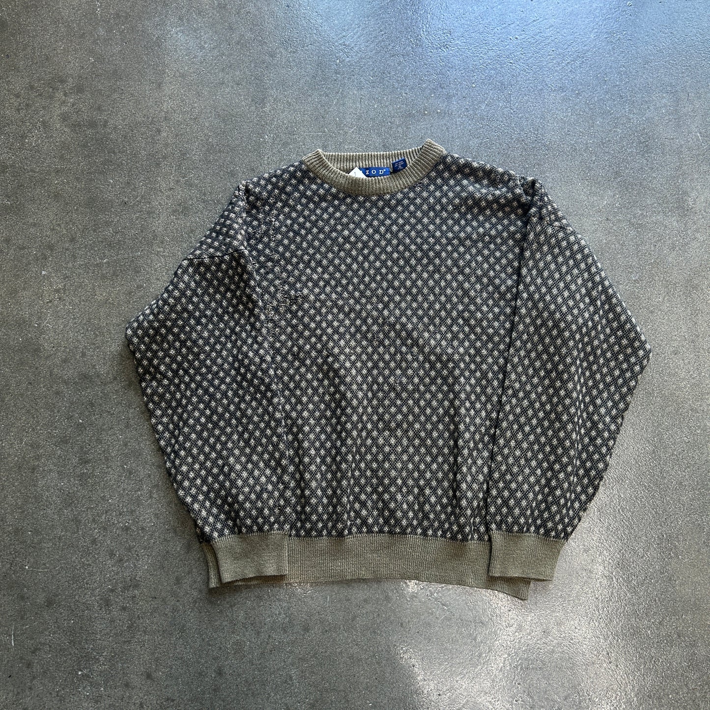 Vintage 90s Izod Distressed Sweater