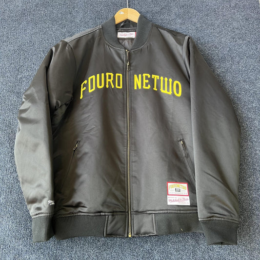Four One Two Pittsburgh Mitchell & Ness Bomber Jacket