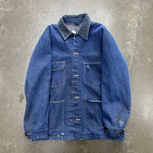 Vintage Wrangler Wool Lined Denim Jacket