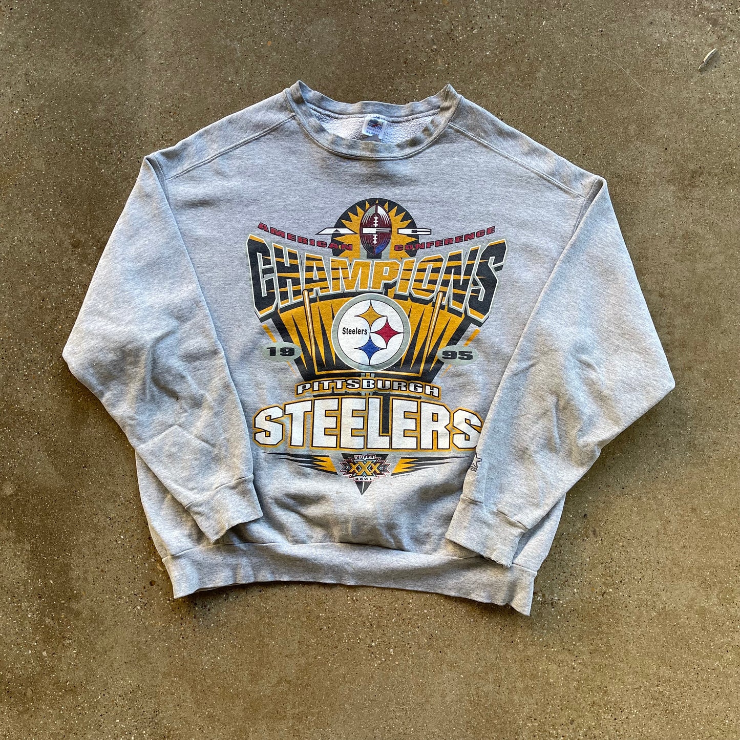 Vintage Pittsburgh Steelers AFC Champions Crewneck