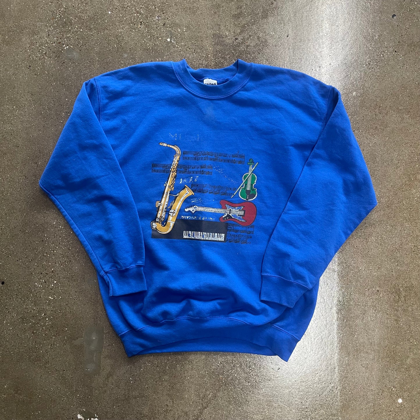 Vintage Music Crewneck