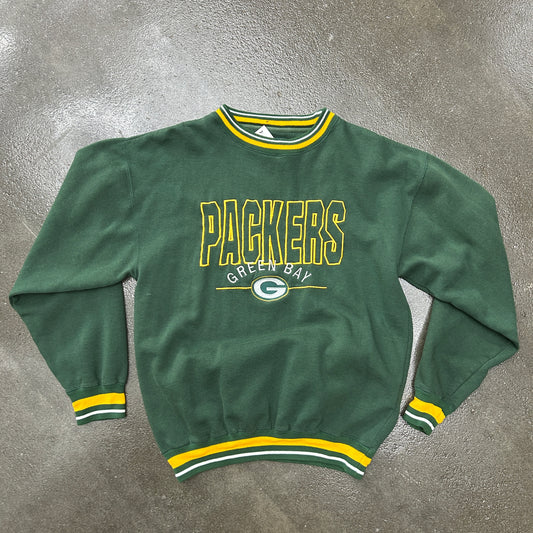 Vintage Green Bay Packers Logo 7 Sweatshirt
