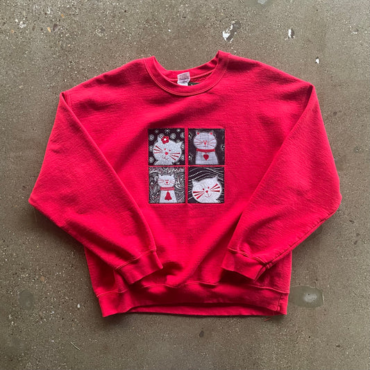 Vintage Cat Crewneck