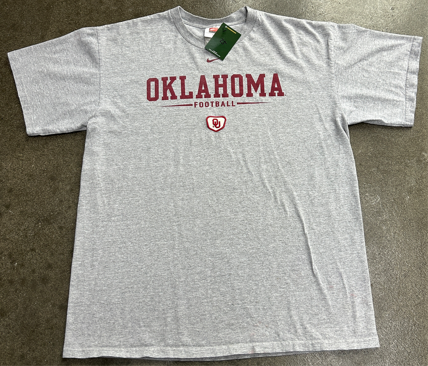 Vintage Oklahoma Football Nike Tee