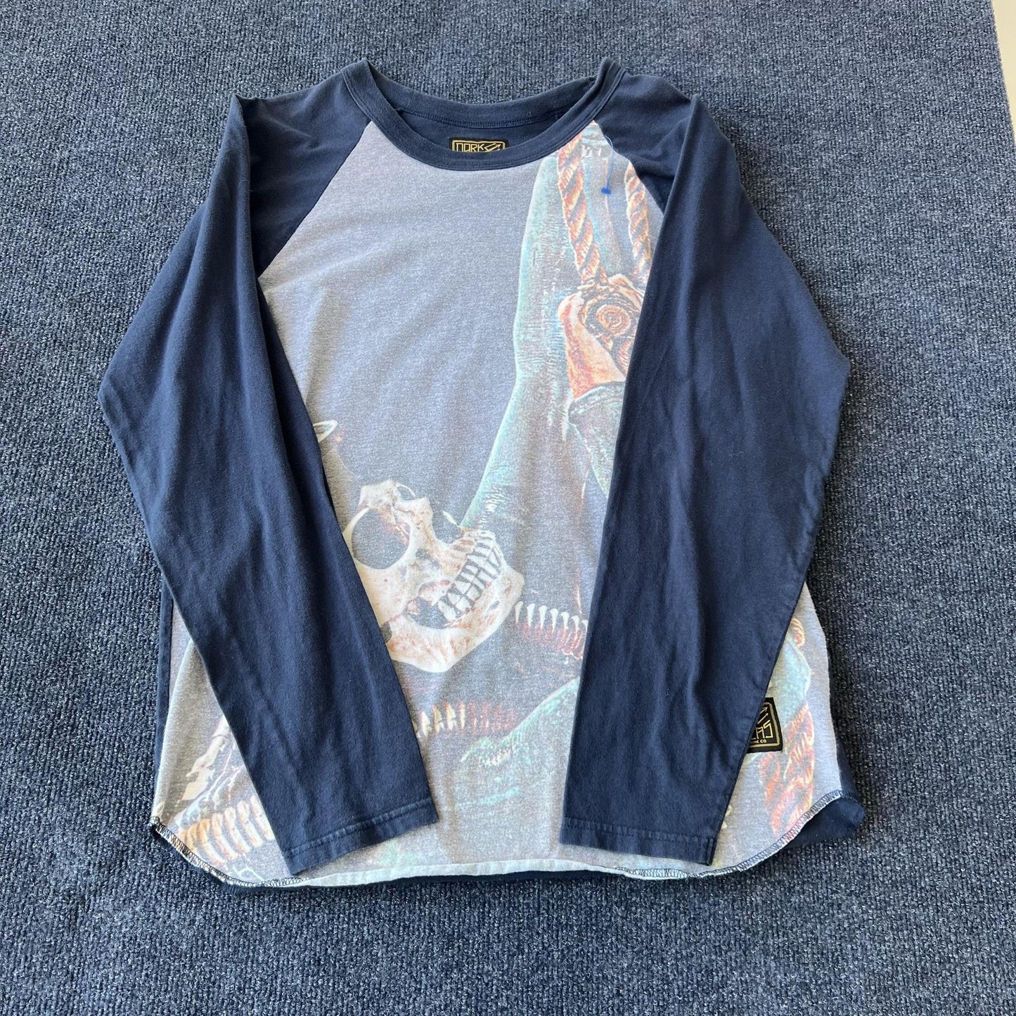 Y2K Nautical Skull Long Sleeve