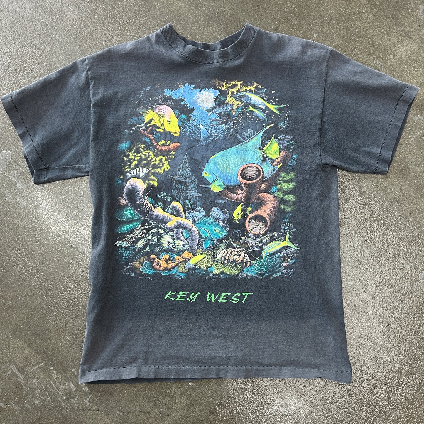 Vintage Key West Ocean Tee