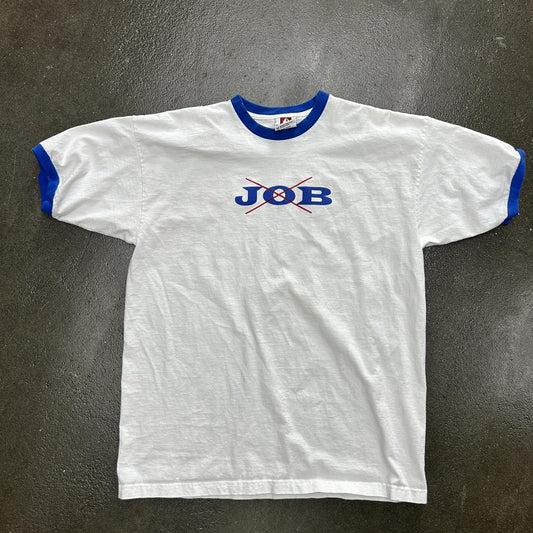 Vintage No Job Ringer Shirt