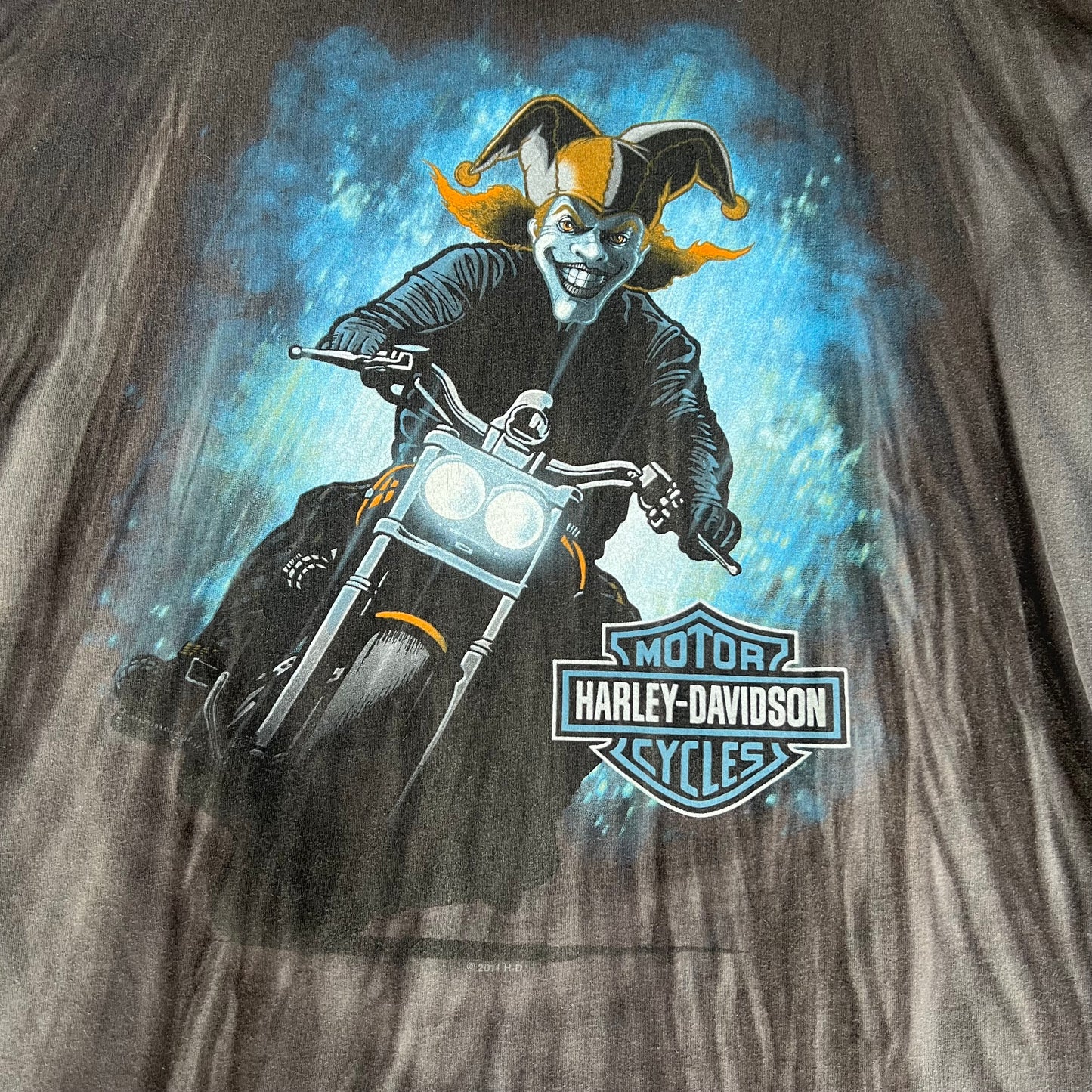 Vintage Harley Davidson Clown Tee