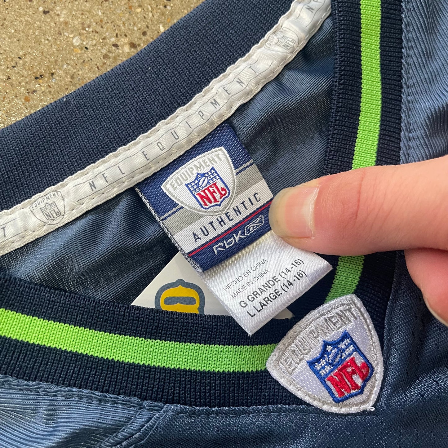 Vintage Alexander Seahawks Jersey
