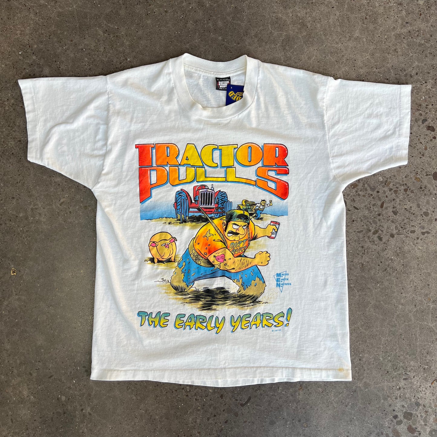 Vintage 1991 Tractor Pulls The Early Years! Tee