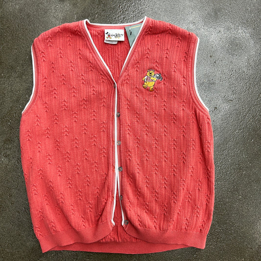 Vintage Disney Winnie The Pooh Sweater Vest