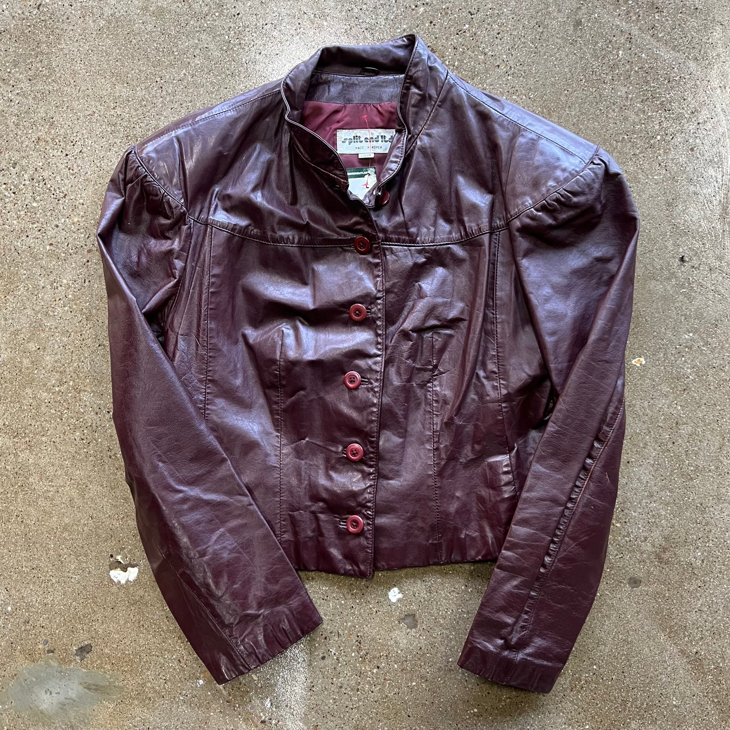 Vintage Split End Ltd Leather Jacket