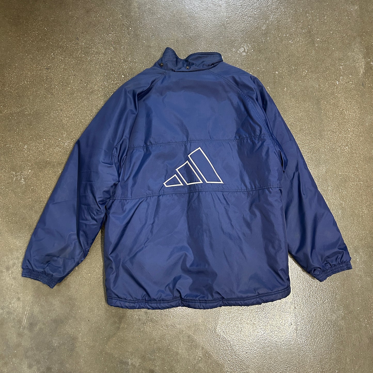 Vintage Adidas Puffer Windbreaker Jacket