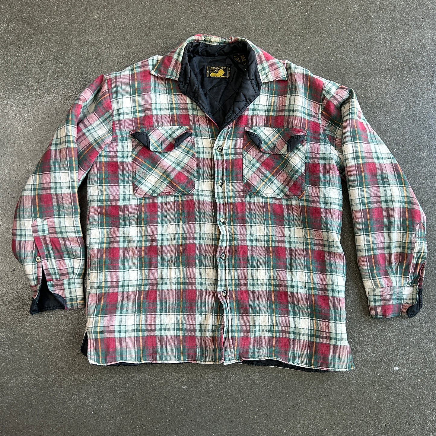 Vintage Branded Lion Flannel Jacket