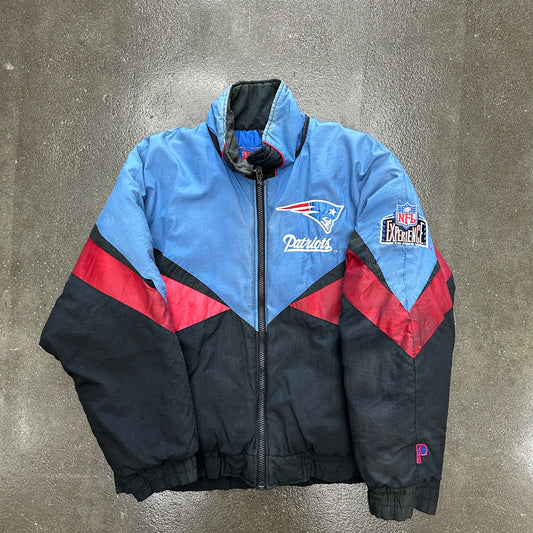Vintage New England Patriots Puffer Jacket