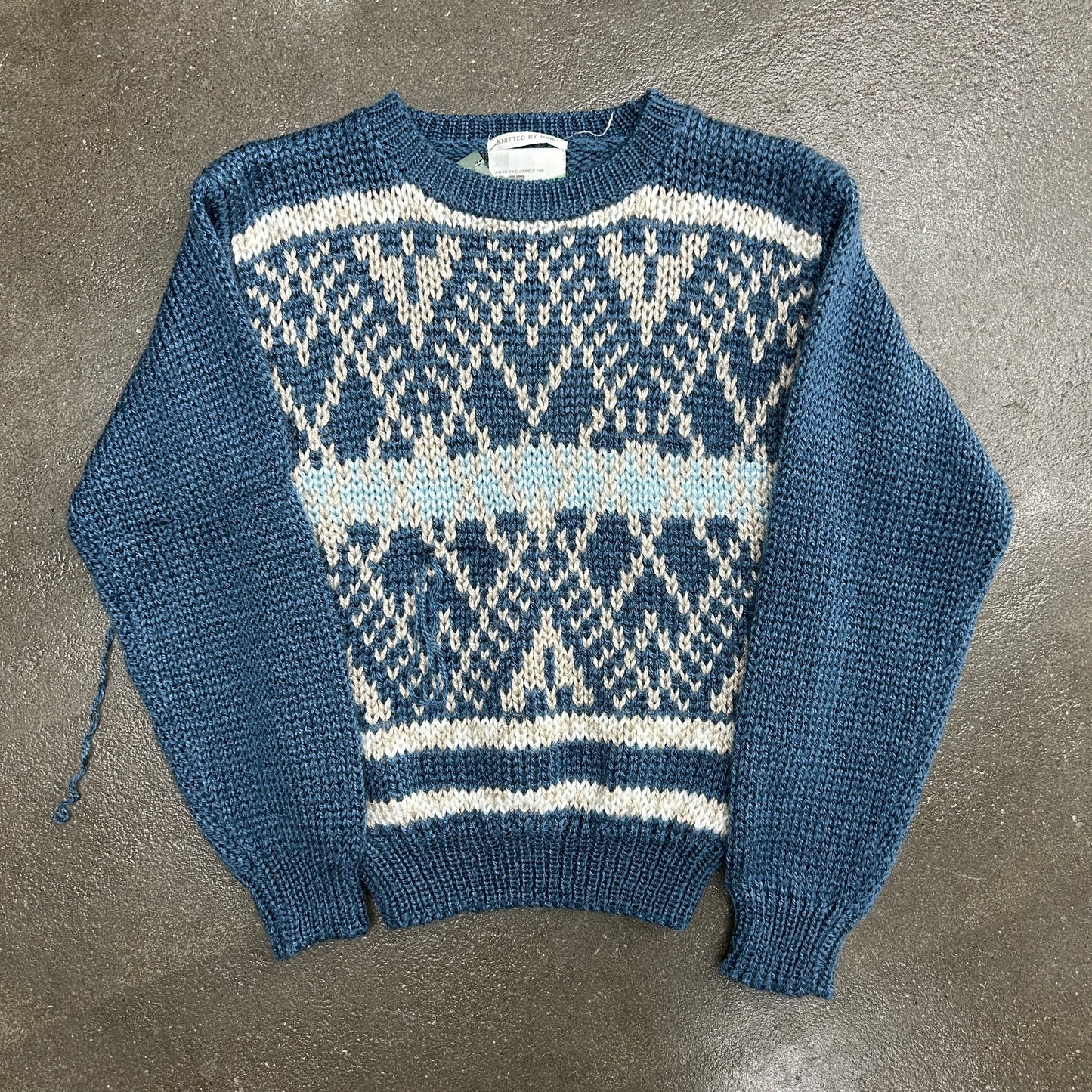 Vintage DEB Hand Knit Sweater