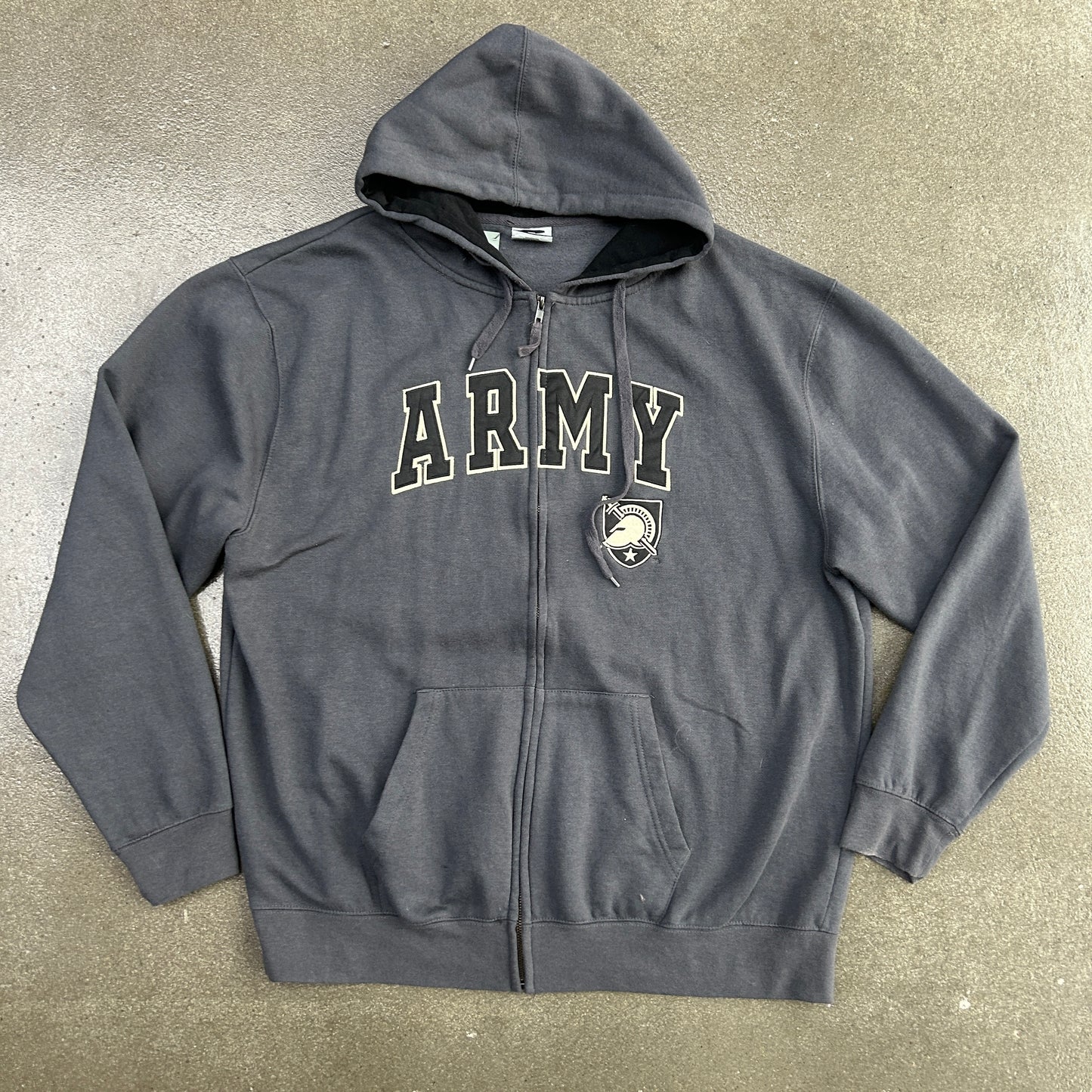 Vintage Colosseum Athletics Army Zip Up