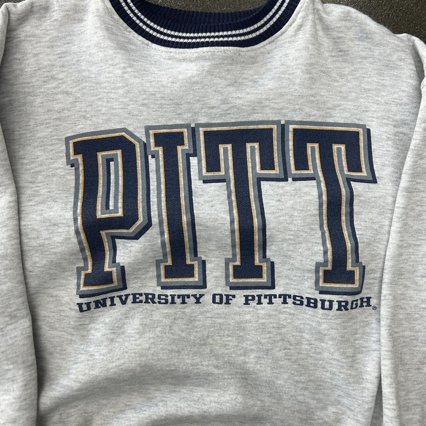 Vintage University Of Pitt Panthers Sweatshirt