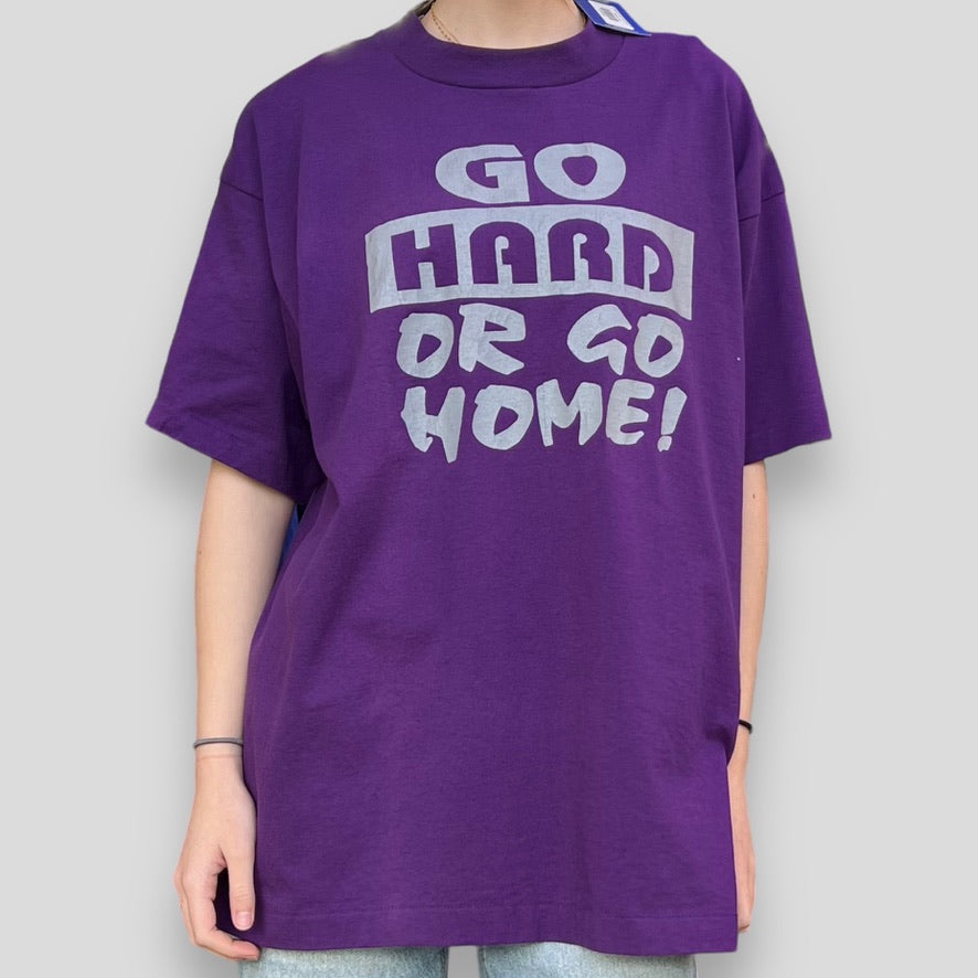 Vintage Go Hard or Go Home Tee