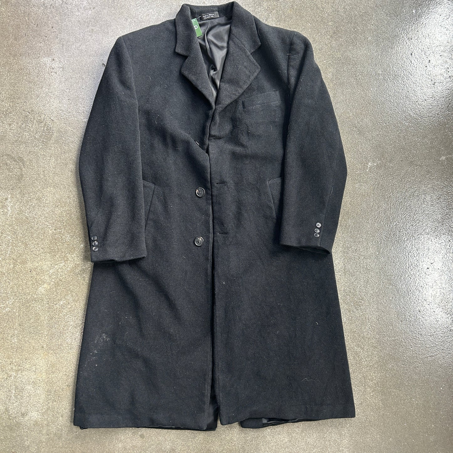 Vintage Fleece Trench Coat