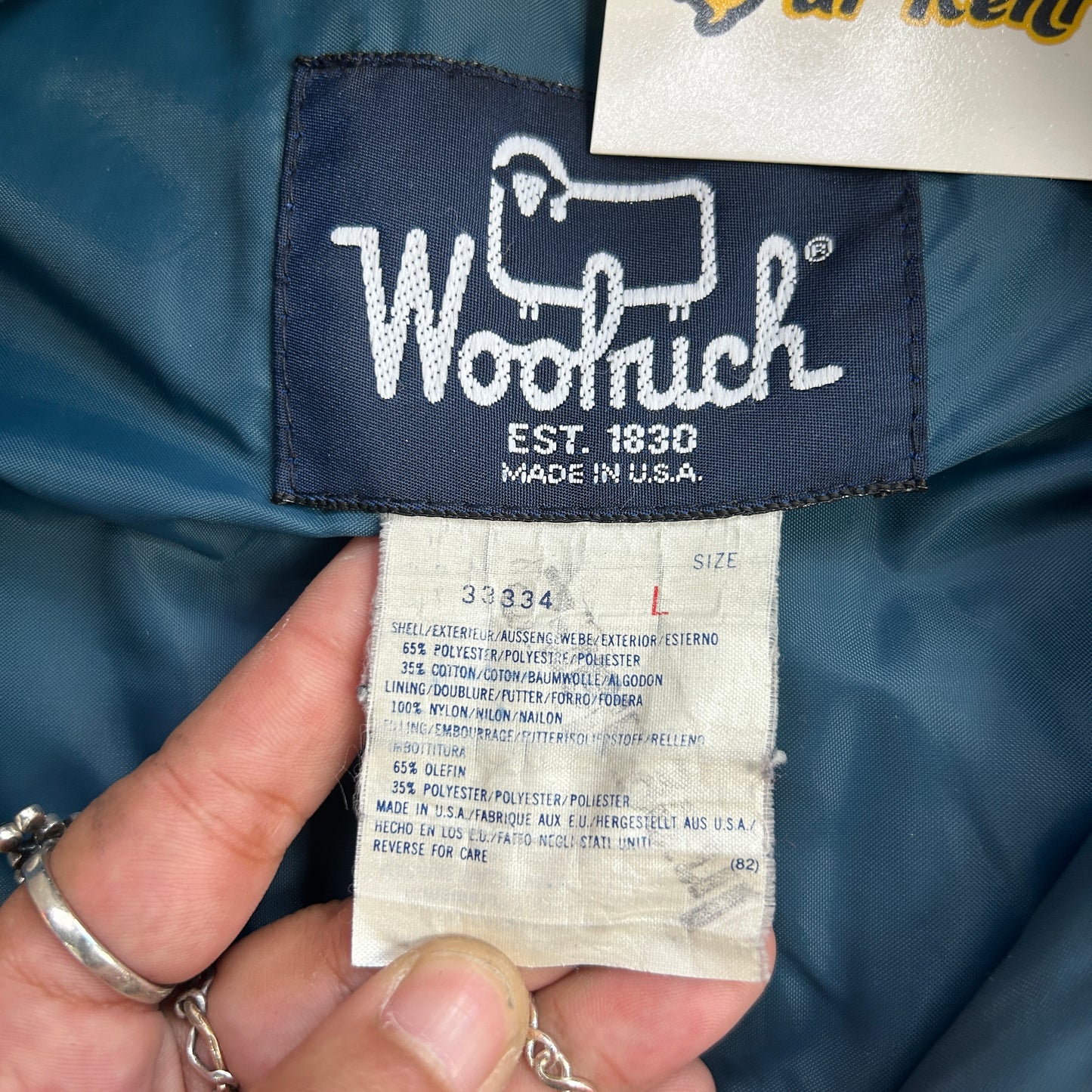 Vintage Woolrich Cargo Coat