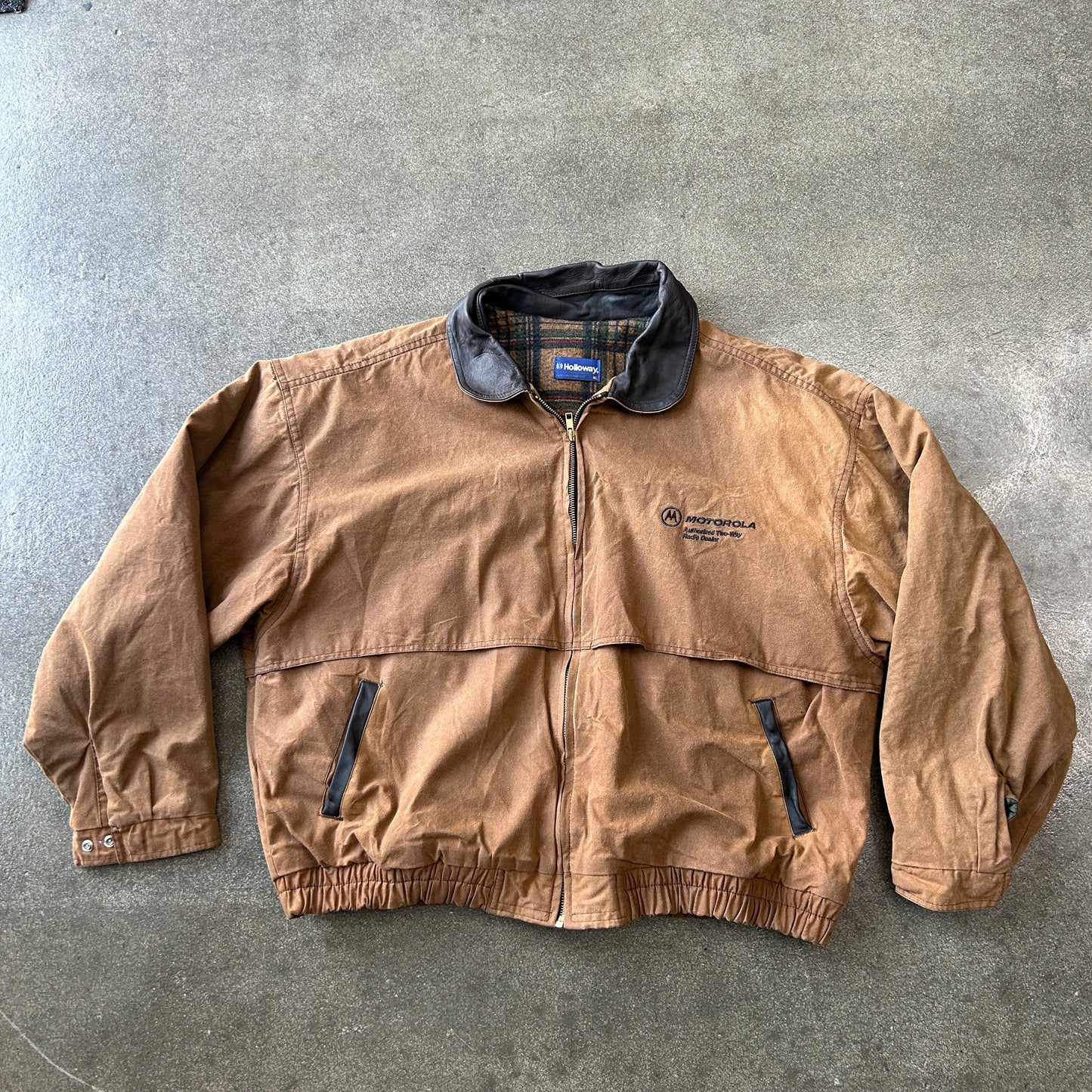 Vintage Holloway Motorola Workwear Jacket