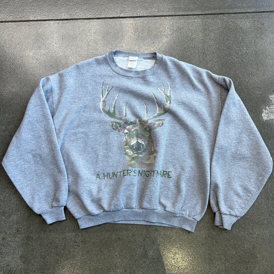 Vintage Buck Hunter’s Nightmare Crewneck