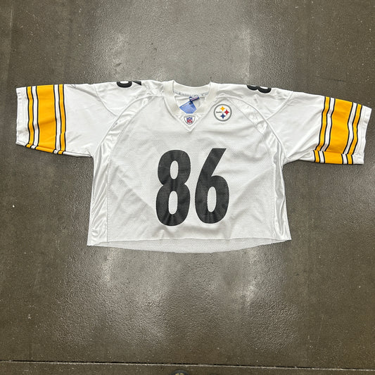 Vintage Pittsburgh Steelers Hines Ward Cropped Jersey