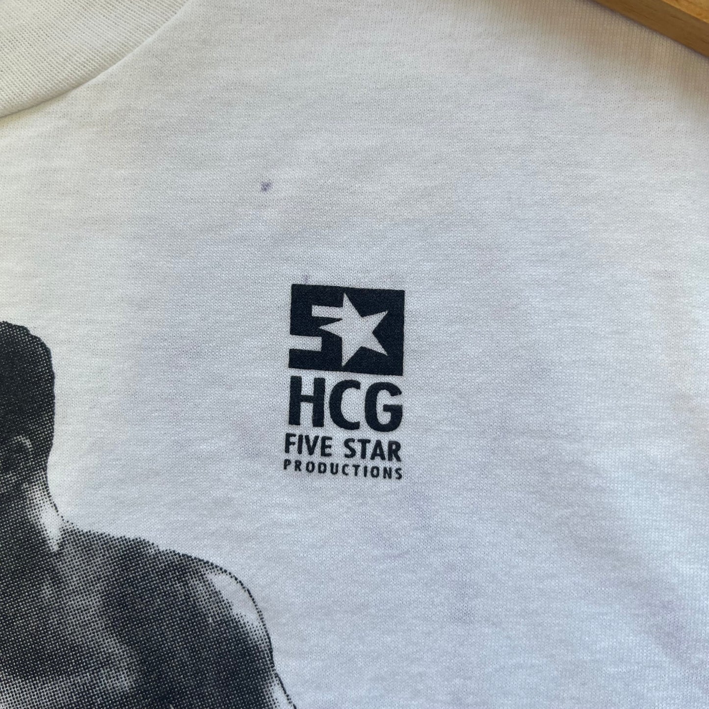 Vintage Autographed China Smith Wrestling Tee