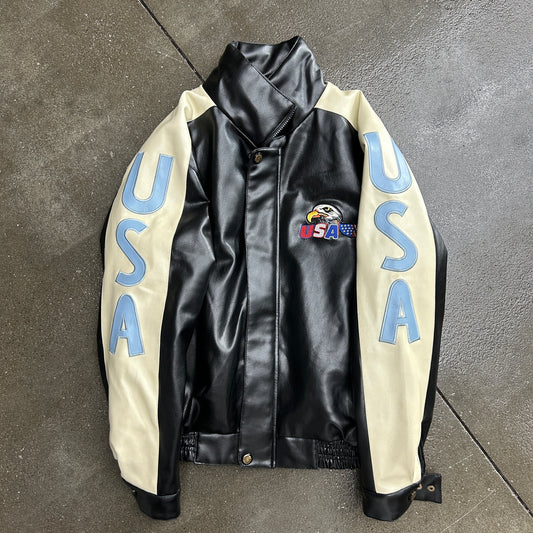 Vintage US Navy Leather Bomber