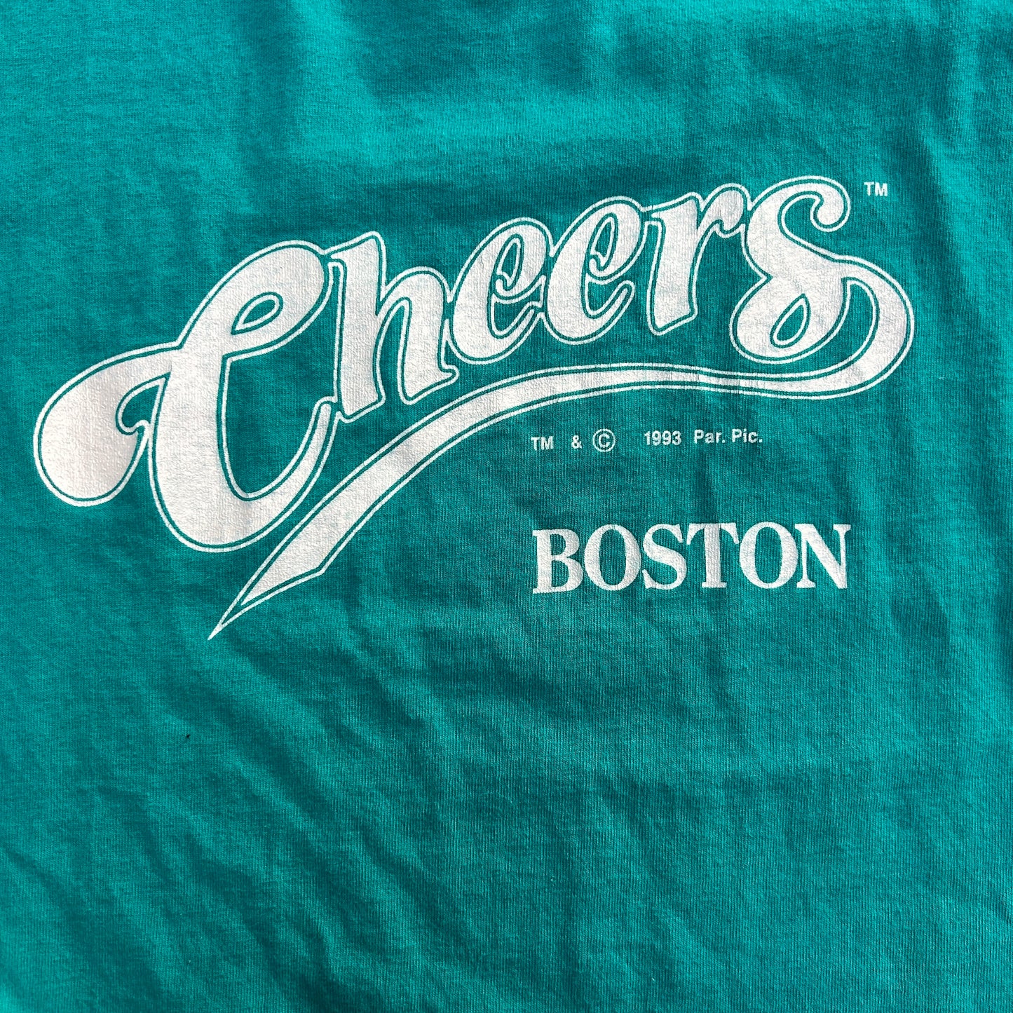 Vintage 1993 Cheers Boston Tee