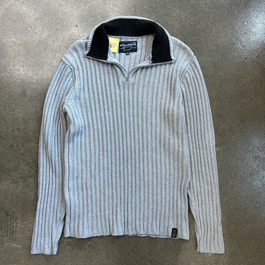 Vintage Nautica Quarter Zip Sweater