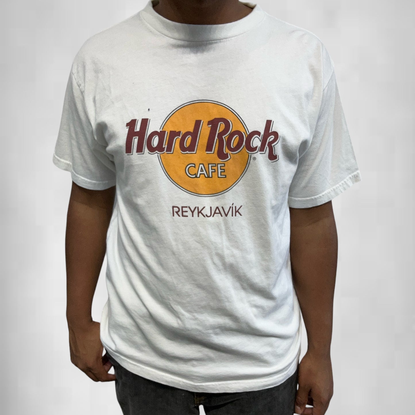 Hard Rock Café Reykjavik Y2k Tshirt