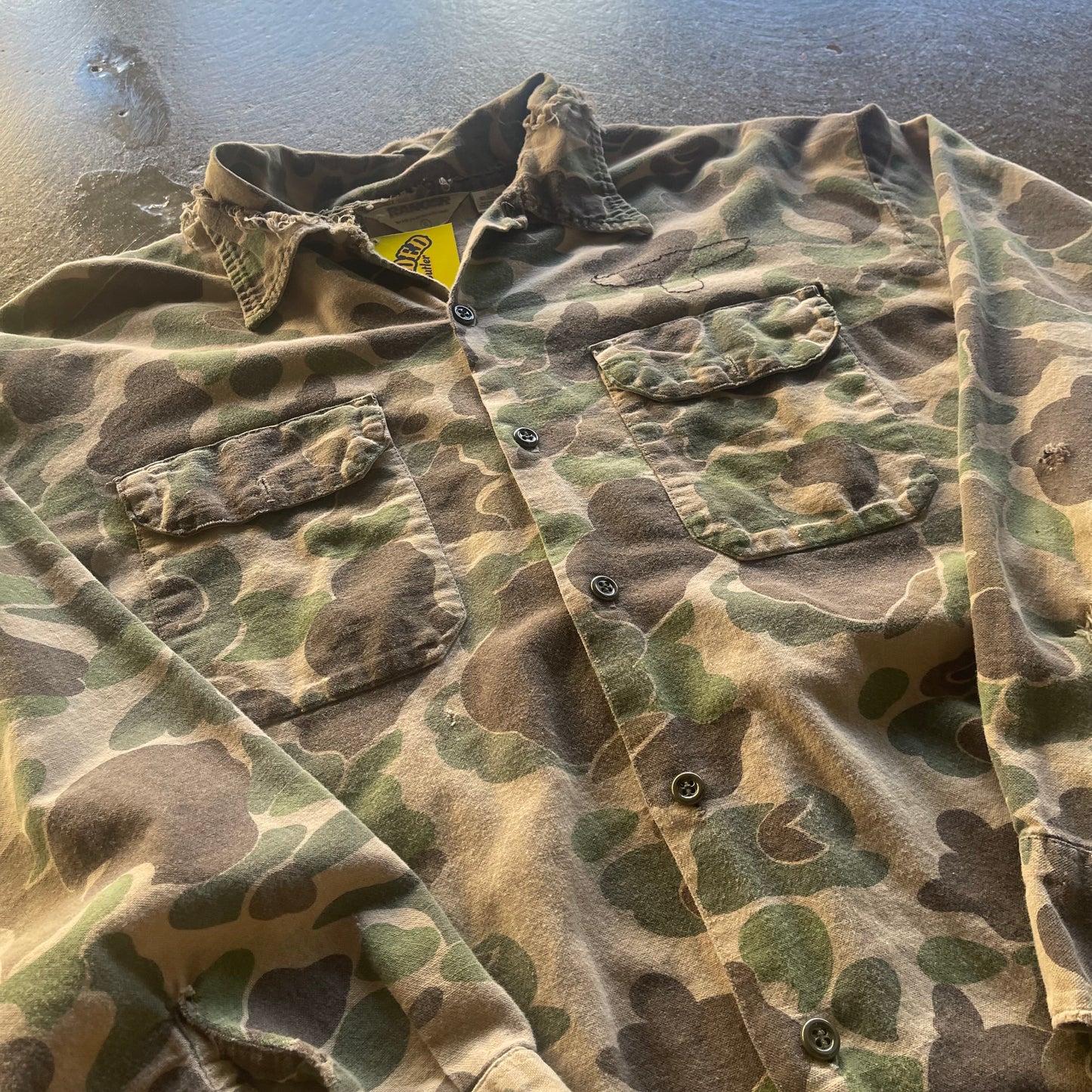 Vintage Ranger Camo Button Up