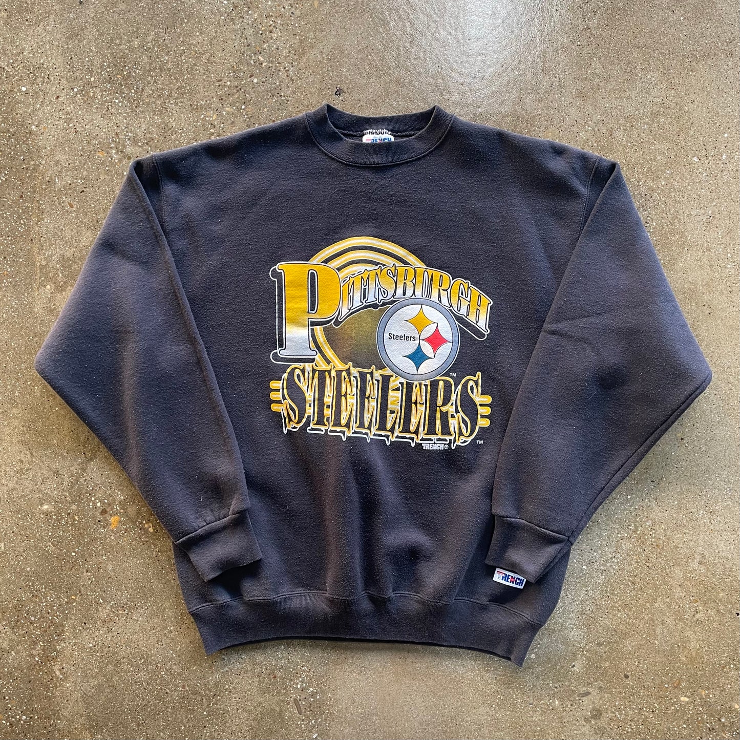 Vintage Pittsburgh Steelers Trench Crewneck