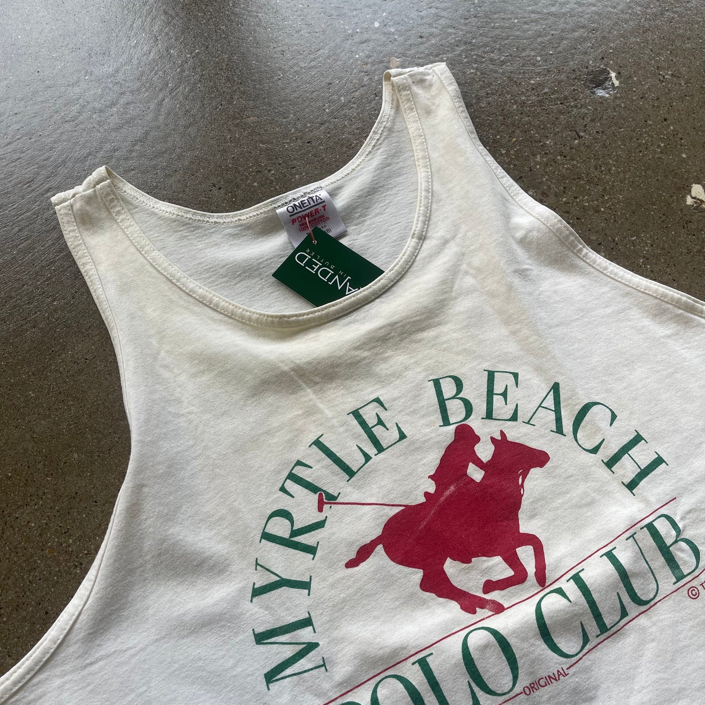 Vintage Myrtle Beach Polo Club Tank