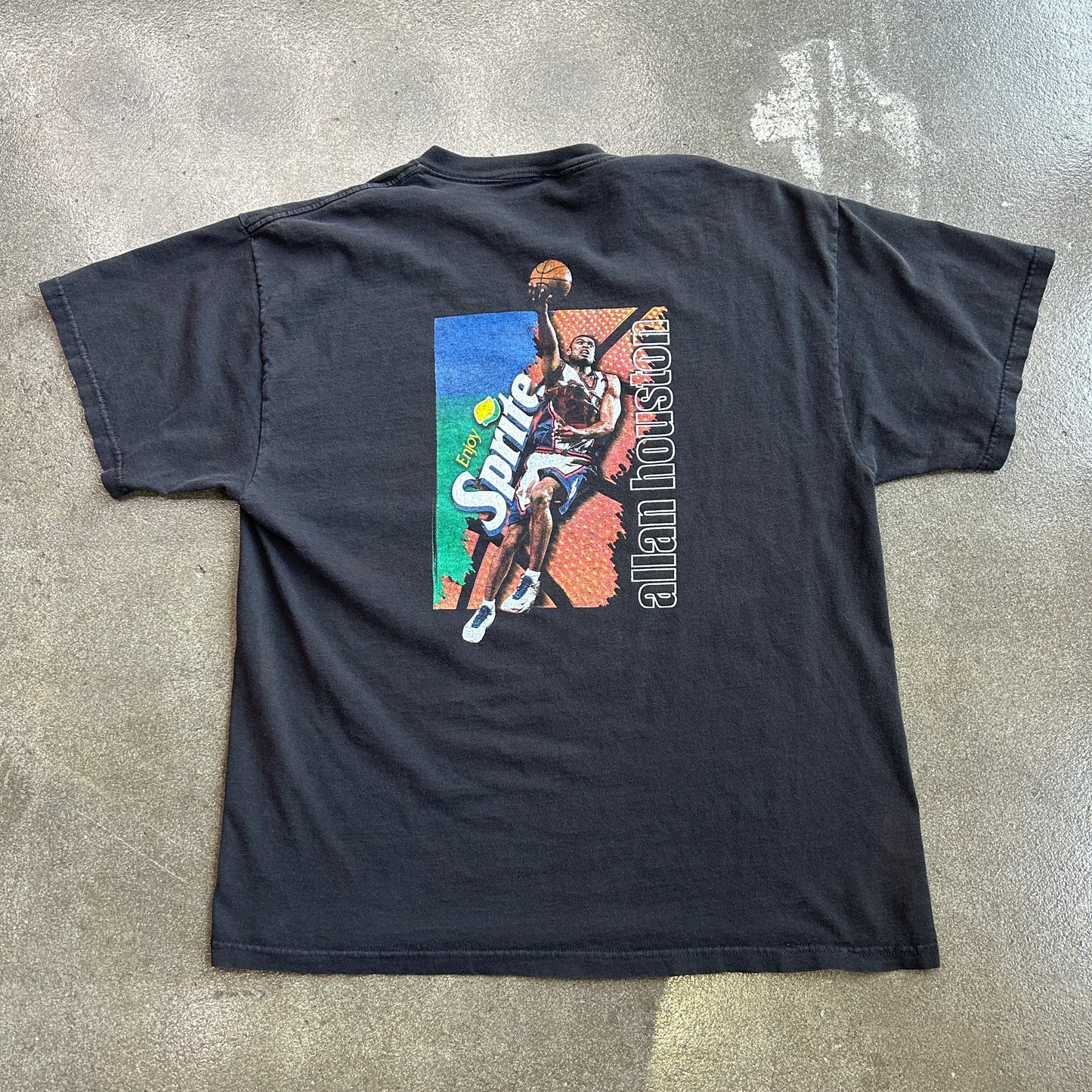 Vintage Sprite NBA Allan Houston Tee